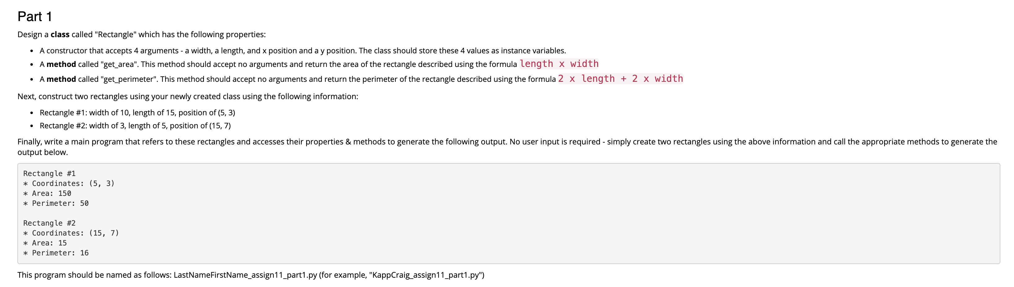 Please use basic python functions Design a class | Chegg.com