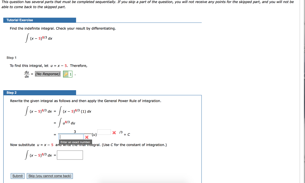 Solved This Question Has Several Parts That Must Be | Chegg.com