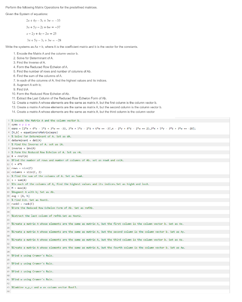 Solved Please help. I really need to complete the script. | Chegg.com