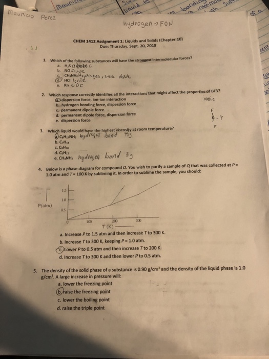 Solved Can someone check and explain to me the ones I got | Chegg.com