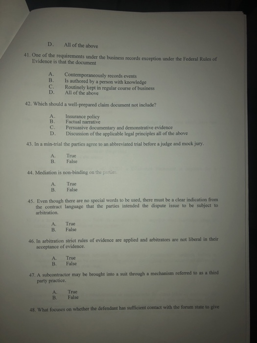 Solved Its for my Construction Law And Ethics class. having | Chegg.com