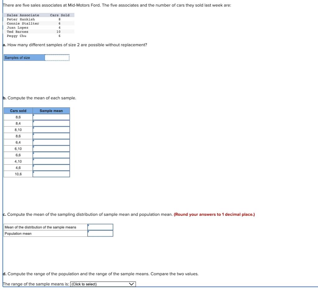Solved a. How many different samples of size 2 are possible | Chegg.com