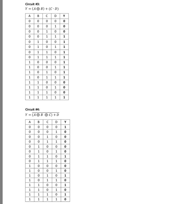 Solved Circuit Design from Logical Formula Information and Circuit Diagram