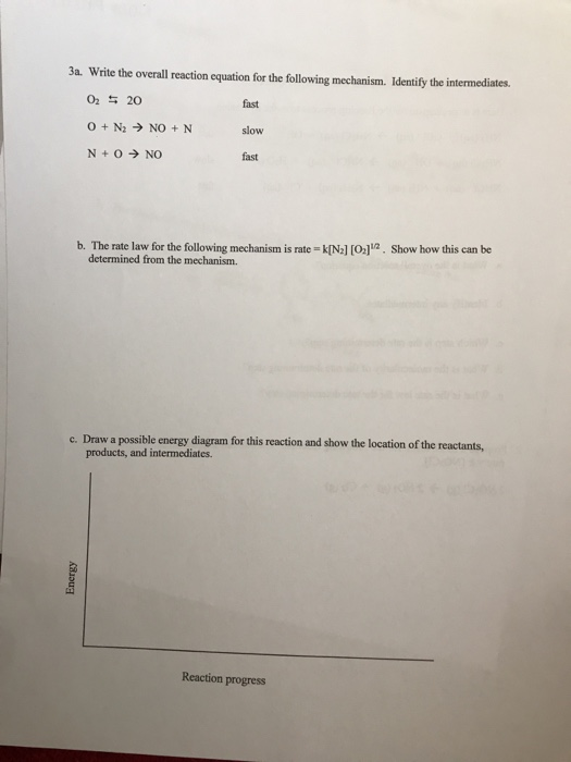 Solved Reaction Mechanisms and Catalysts Questions 1. Here