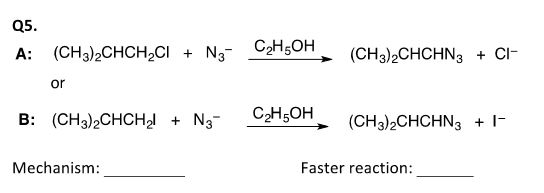 Solved For the following pair, (a) predict the mechanism | Chegg.com