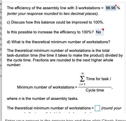 Solved One of the possible assignment of tasks to | Chegg.com
