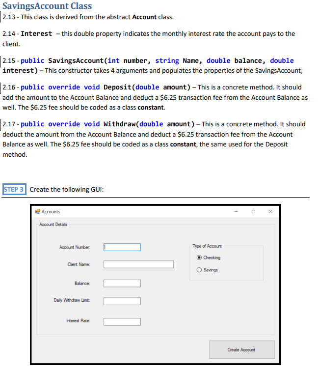 Solved Using C# can you help me with writing the code for | Chegg.com