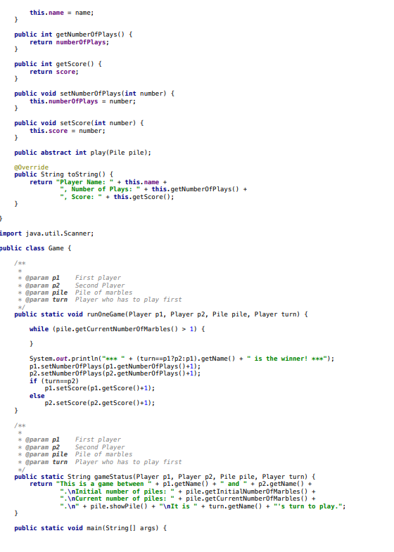 Ime Game U NIIII In this part of the assignment, we | Chegg.com