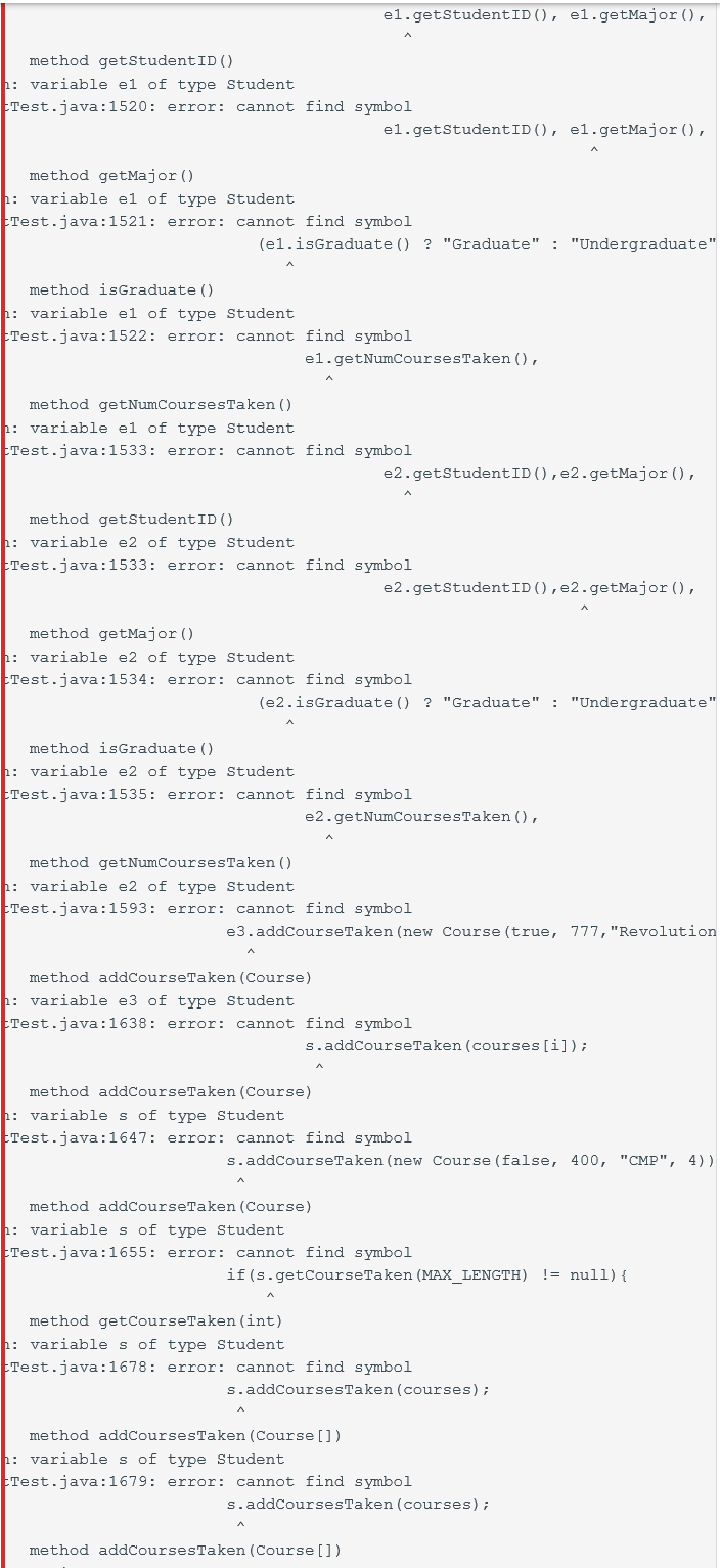Solved My code isn't working. I keep getting errors for 4 of | Chegg.com