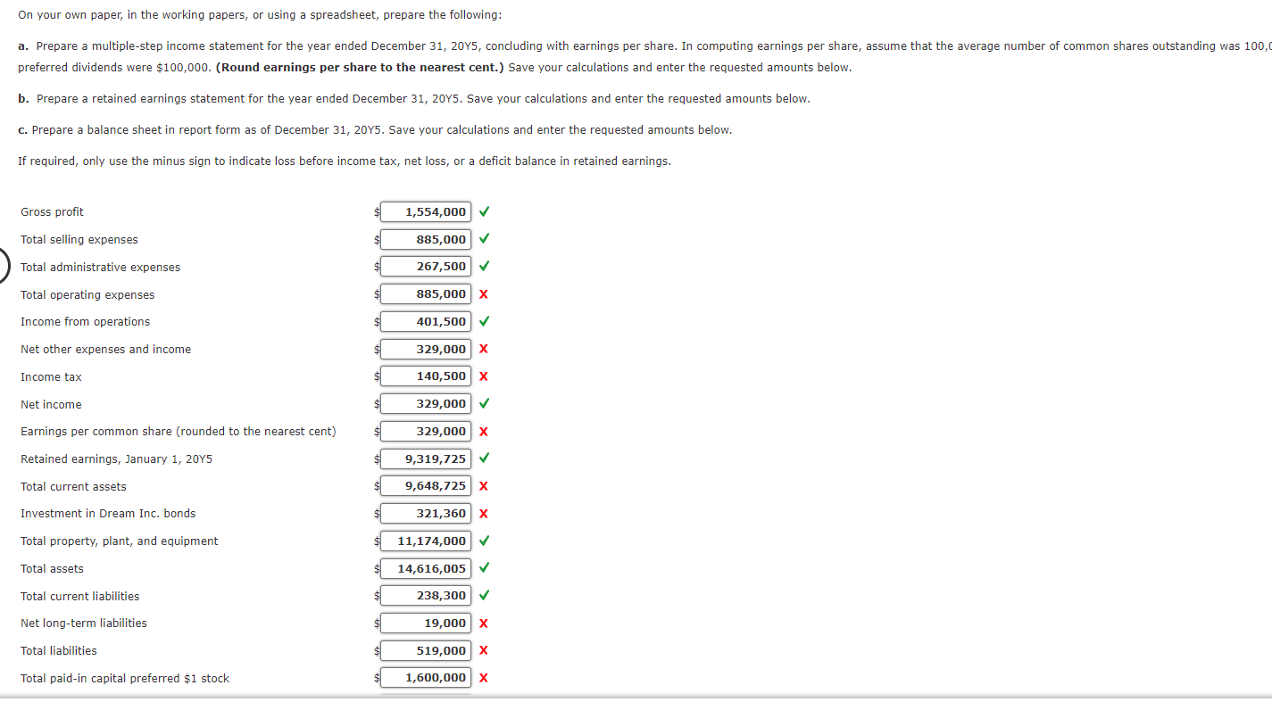 Solved Comprehensive Problem 4 Part 2: Note: You must | Chegg.com