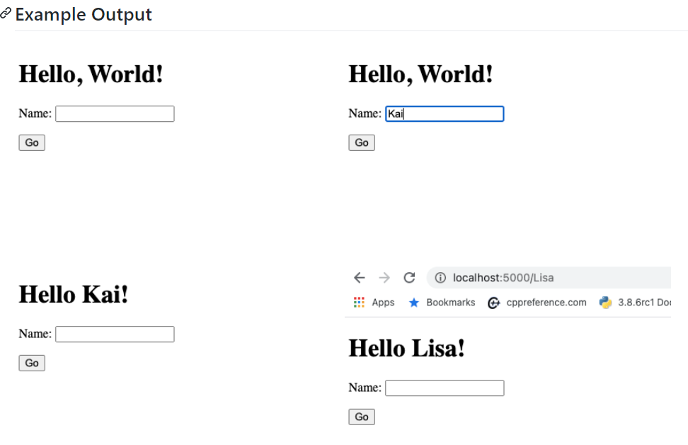 Solved Write a web application using the Flask framework. | Chegg.com