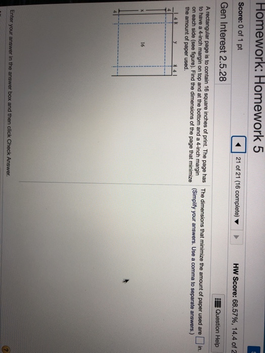 Solved Could someone please help me finish a few homework | Chegg.com