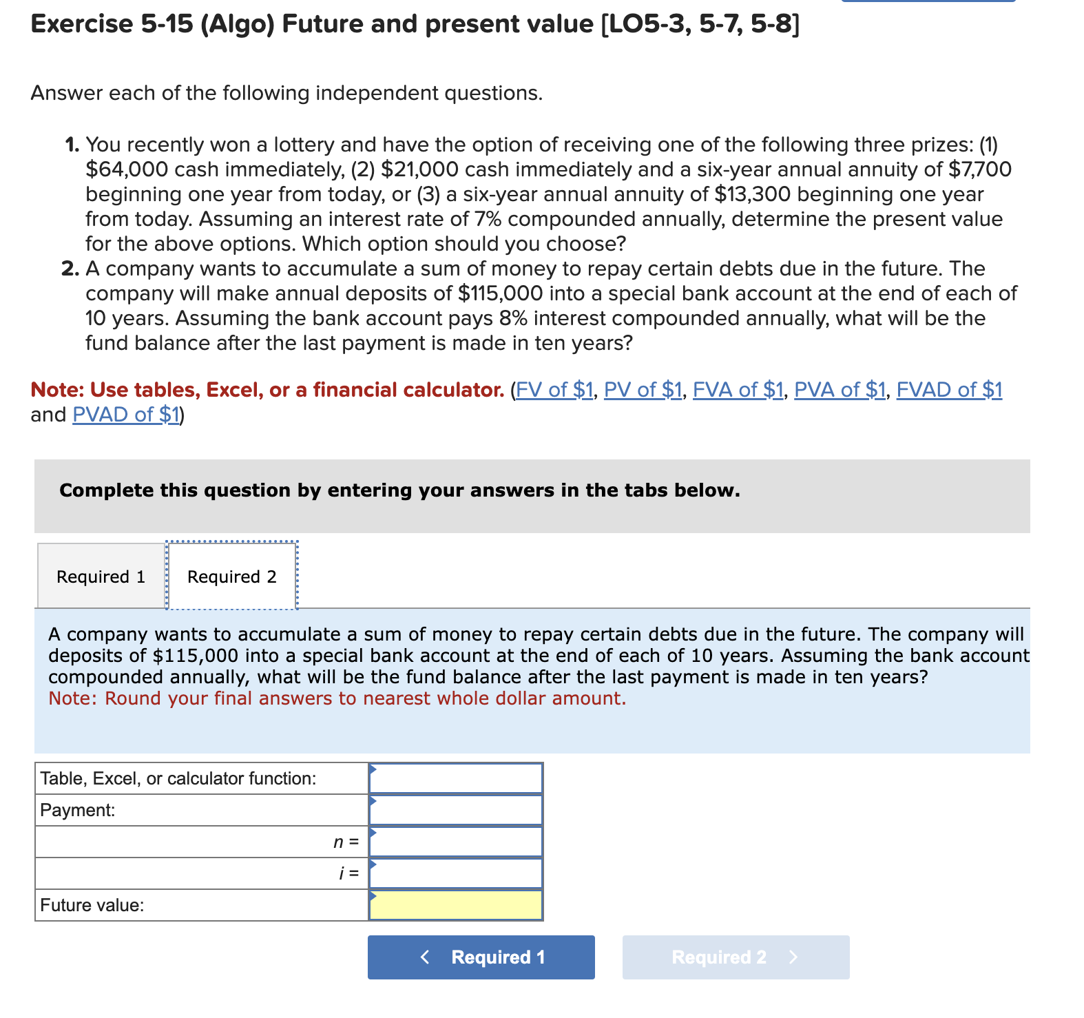 Solved Answer each of the following independent questions. | Chegg.com