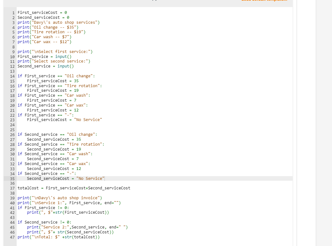 Solved (4) Extend the program to allow the user to enter a | Chegg.com