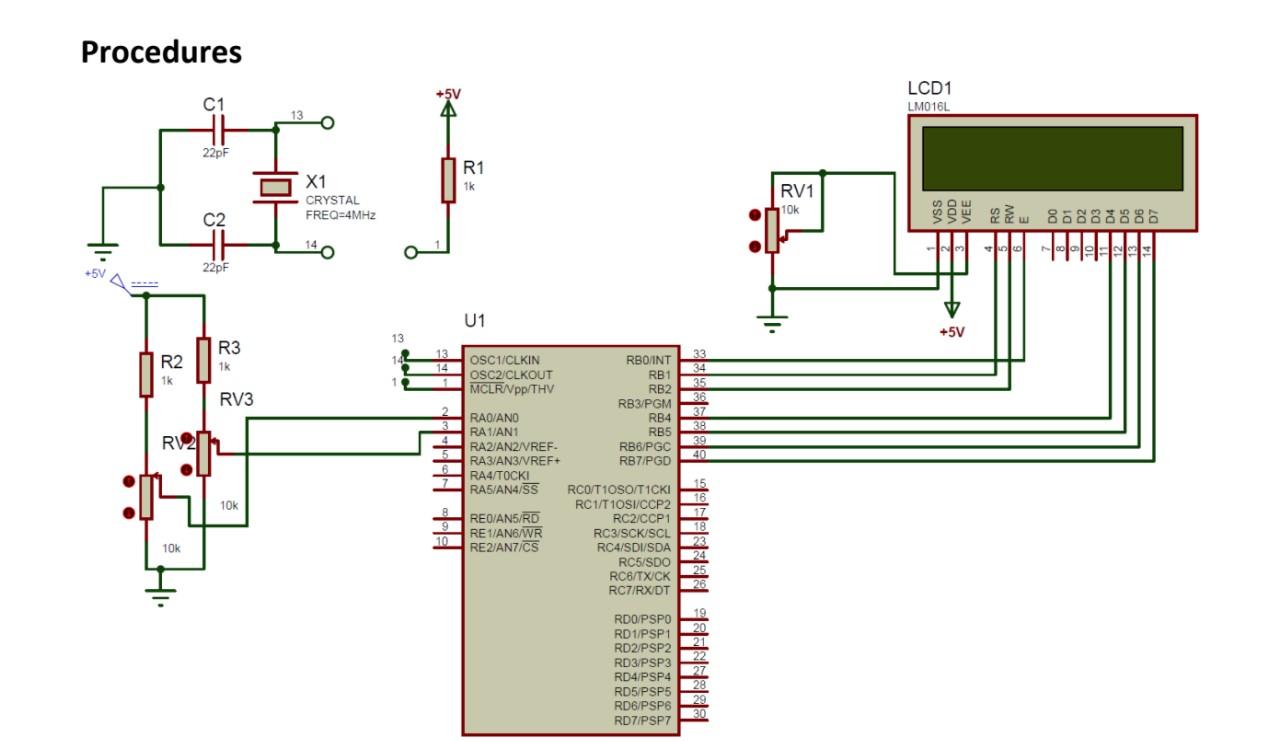 Solved microcontrollers: PIC16F877A Implement an ADC process | Chegg.com