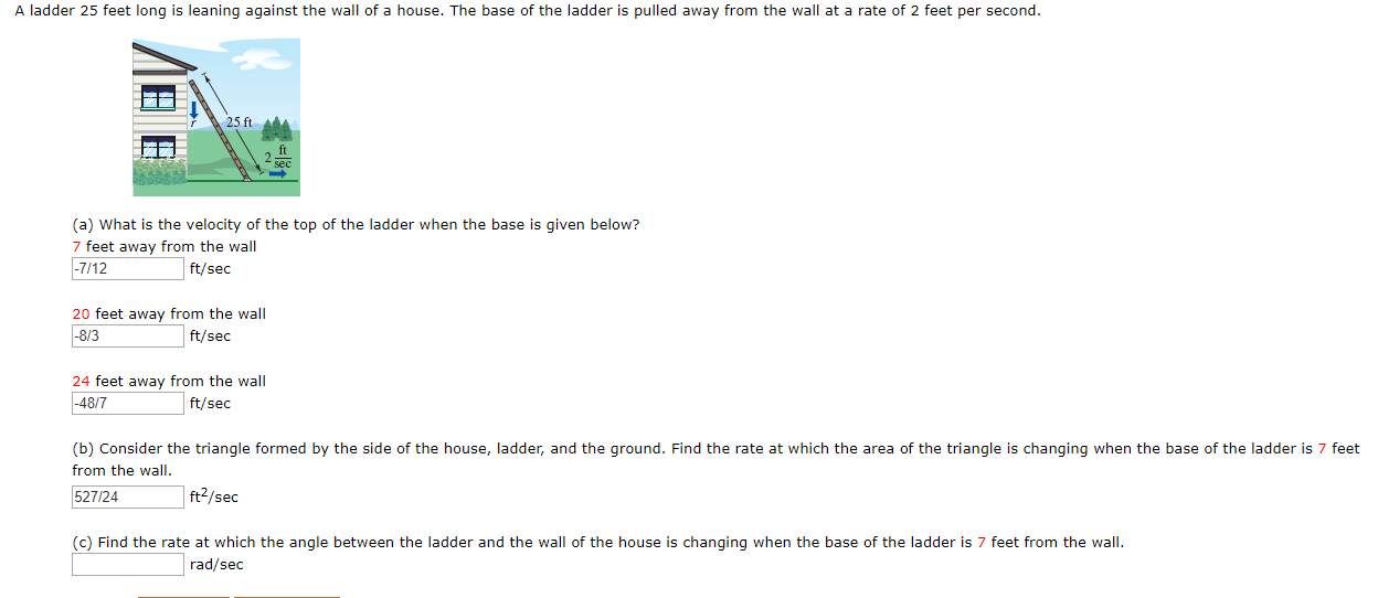 solved-a-ladder-25-feet-long-is-leaning-against-the-wall-of-chegg