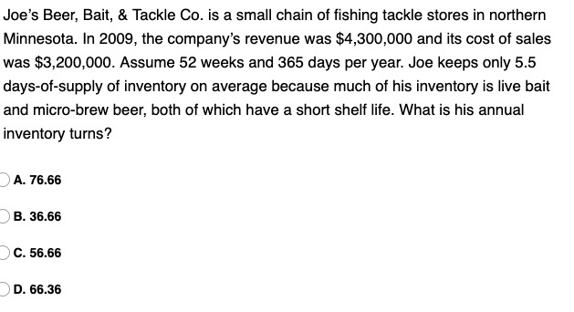joe's bait and tackle