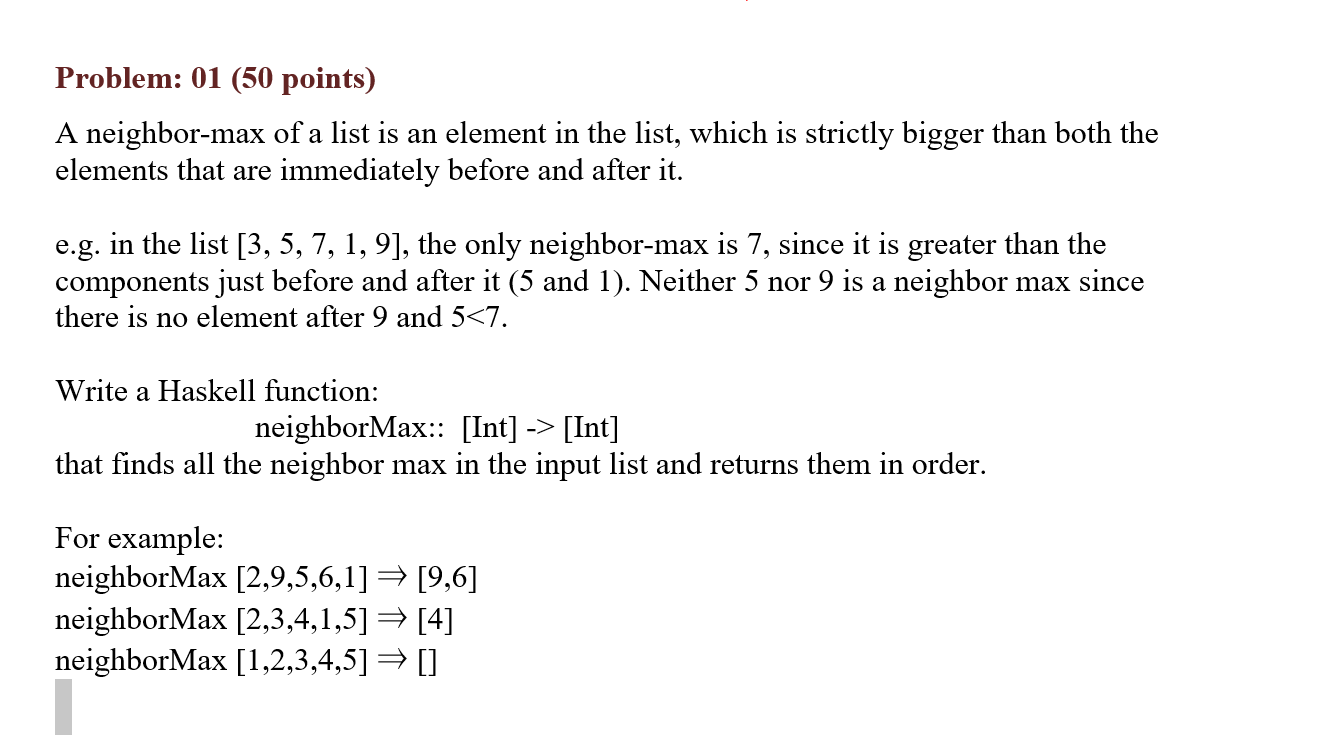 Solved Solve In HASKELL ONLY, Furthermore, I Want You To Run | Chegg.com