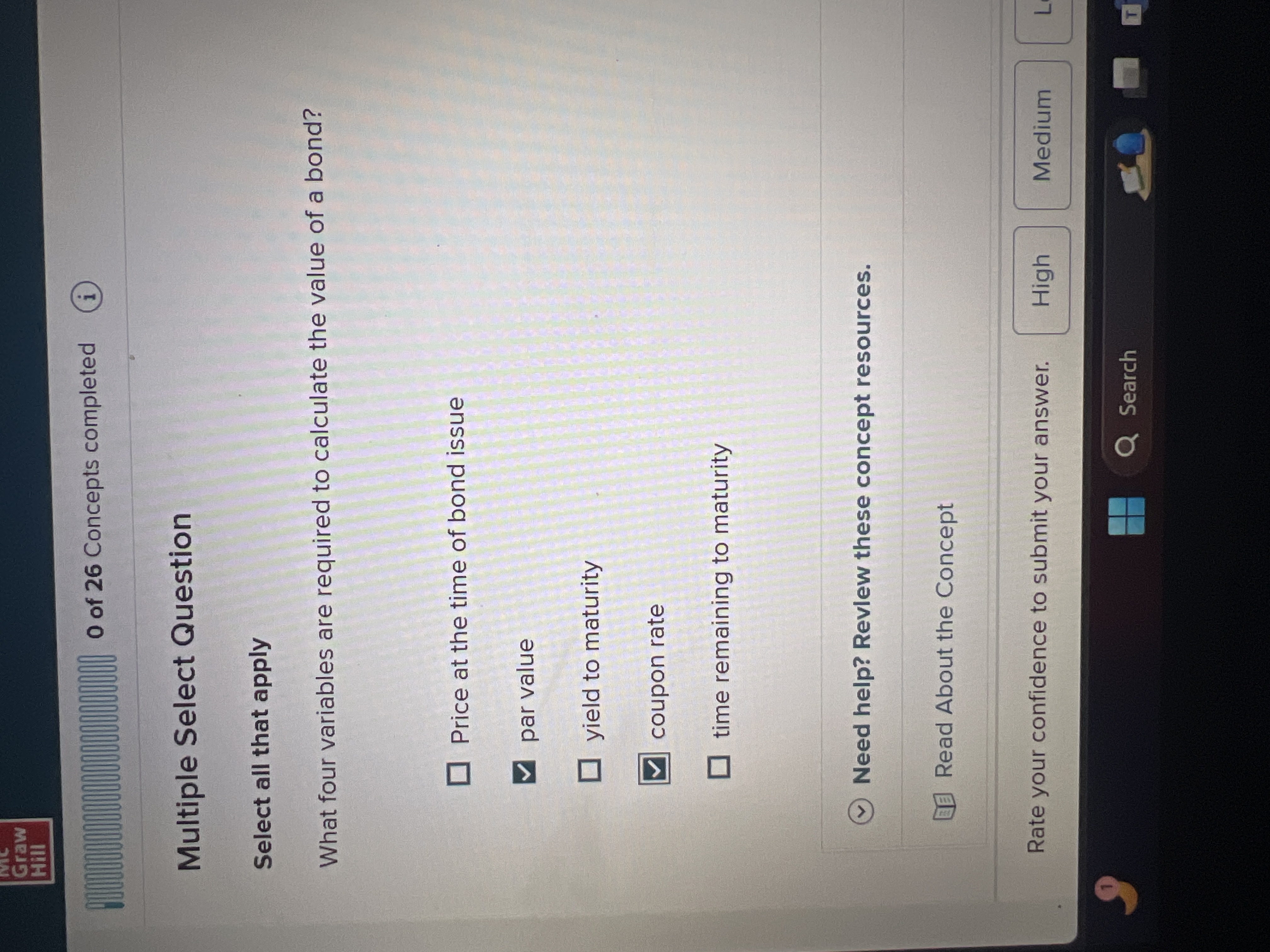 Solved Select all that applyWhat four variables are required | Chegg.com