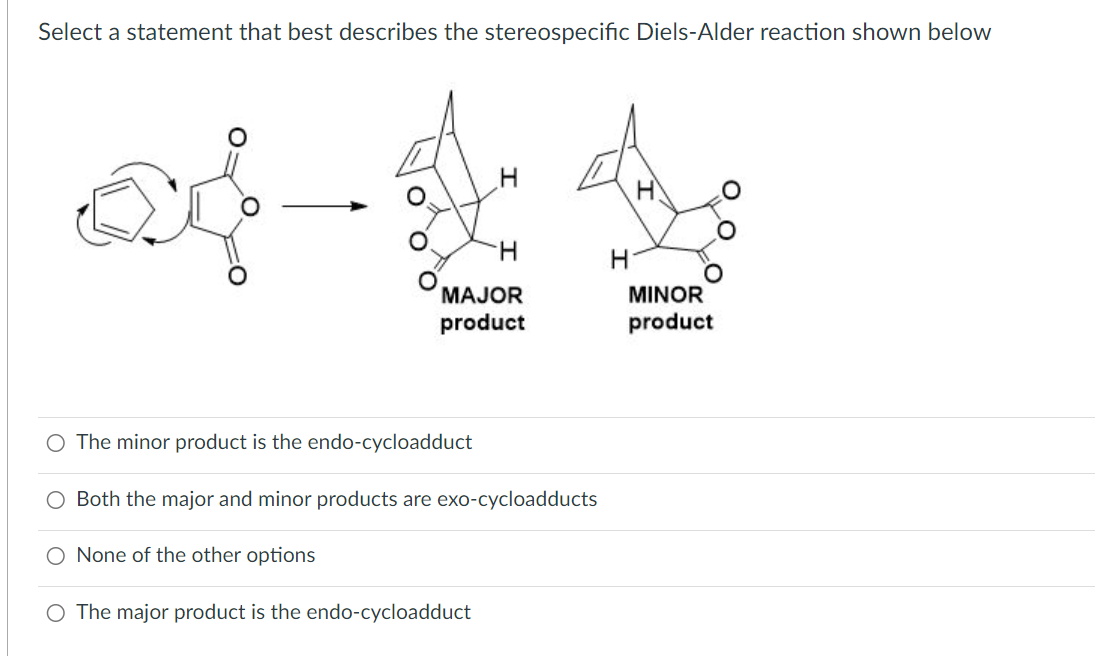 Solved Select a statement that best describes the | Chegg.com