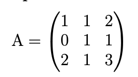 Solved Let A be the matrix of Mat(2 × 2) given by (1) | Chegg.com