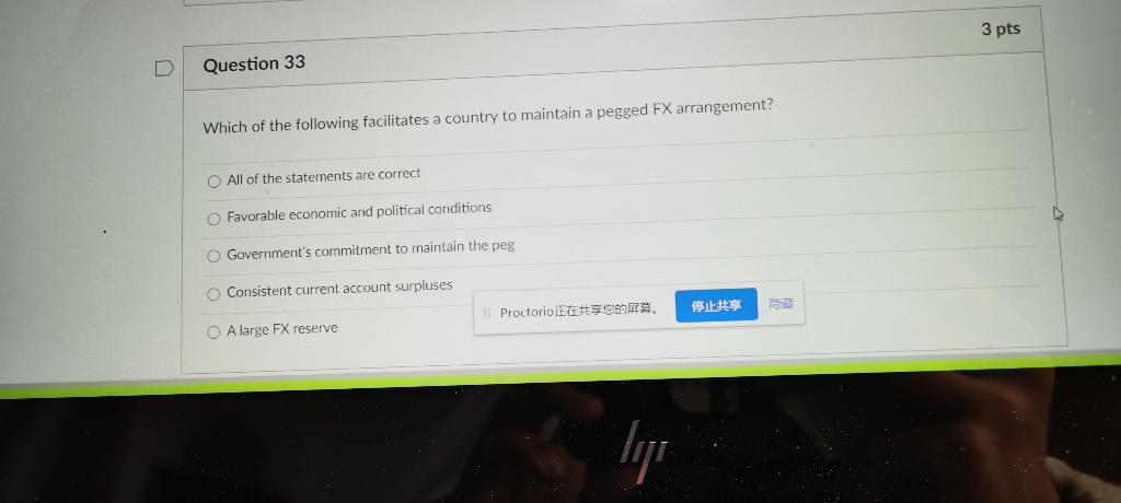 Solved 3 pts D Question 33 Which of the following | Chegg.com