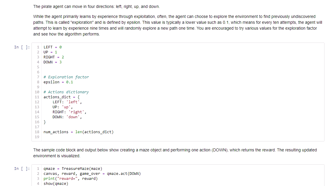 Solved Treasure Hunt Game Notebook Read and Review Your | Chegg.com
