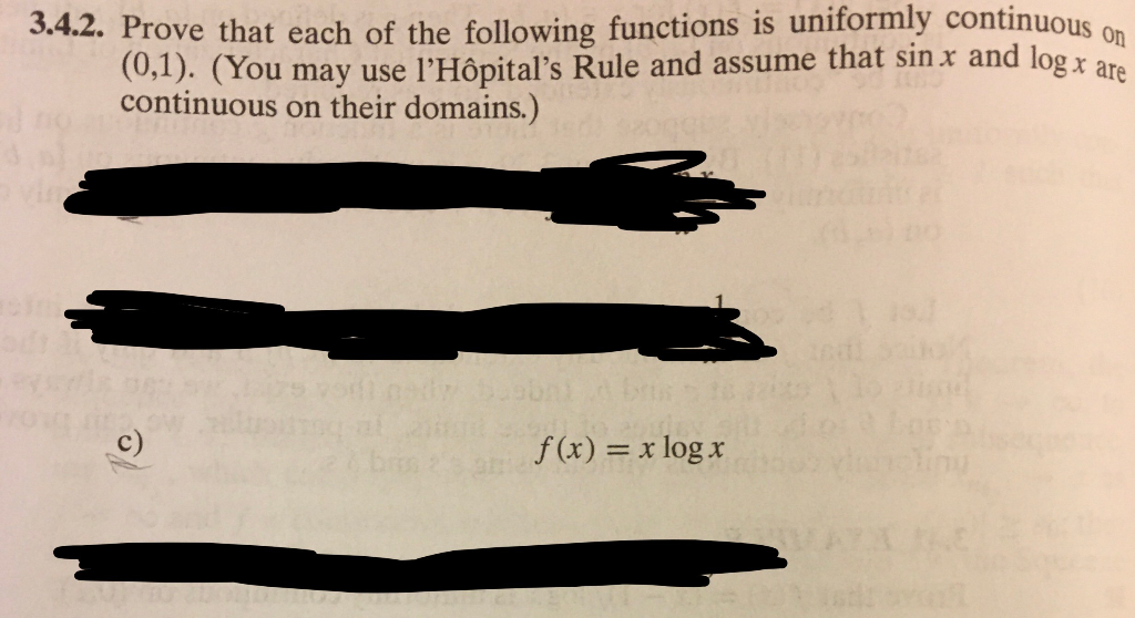Solved on 3.4.2. Prove that each of the following functions | Chegg.com