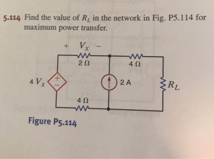 Solved 5.114 Find the value of R, in the network in Fig. | Chegg.com