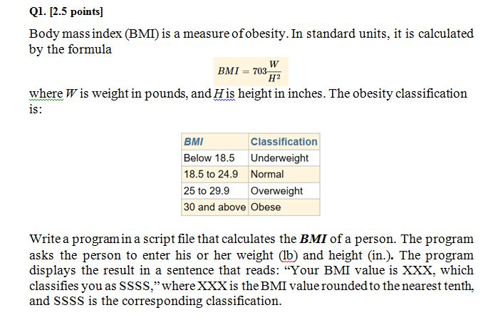 how to calculate your bmi in pounds and inches