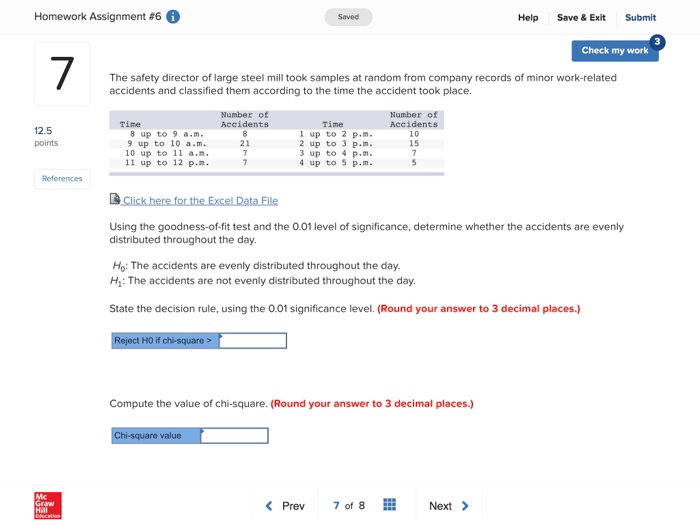 Solved Homework Assignment #6 0 Saved Help Save & Exit | Chegg.com