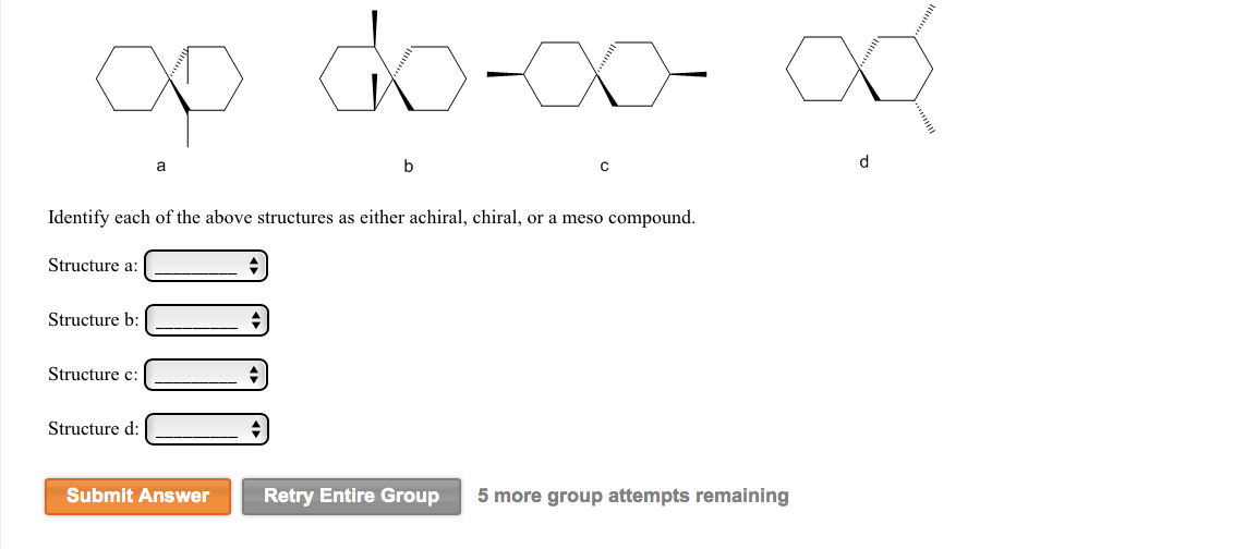 Solved Identify each of the above structures as either | Chegg.com