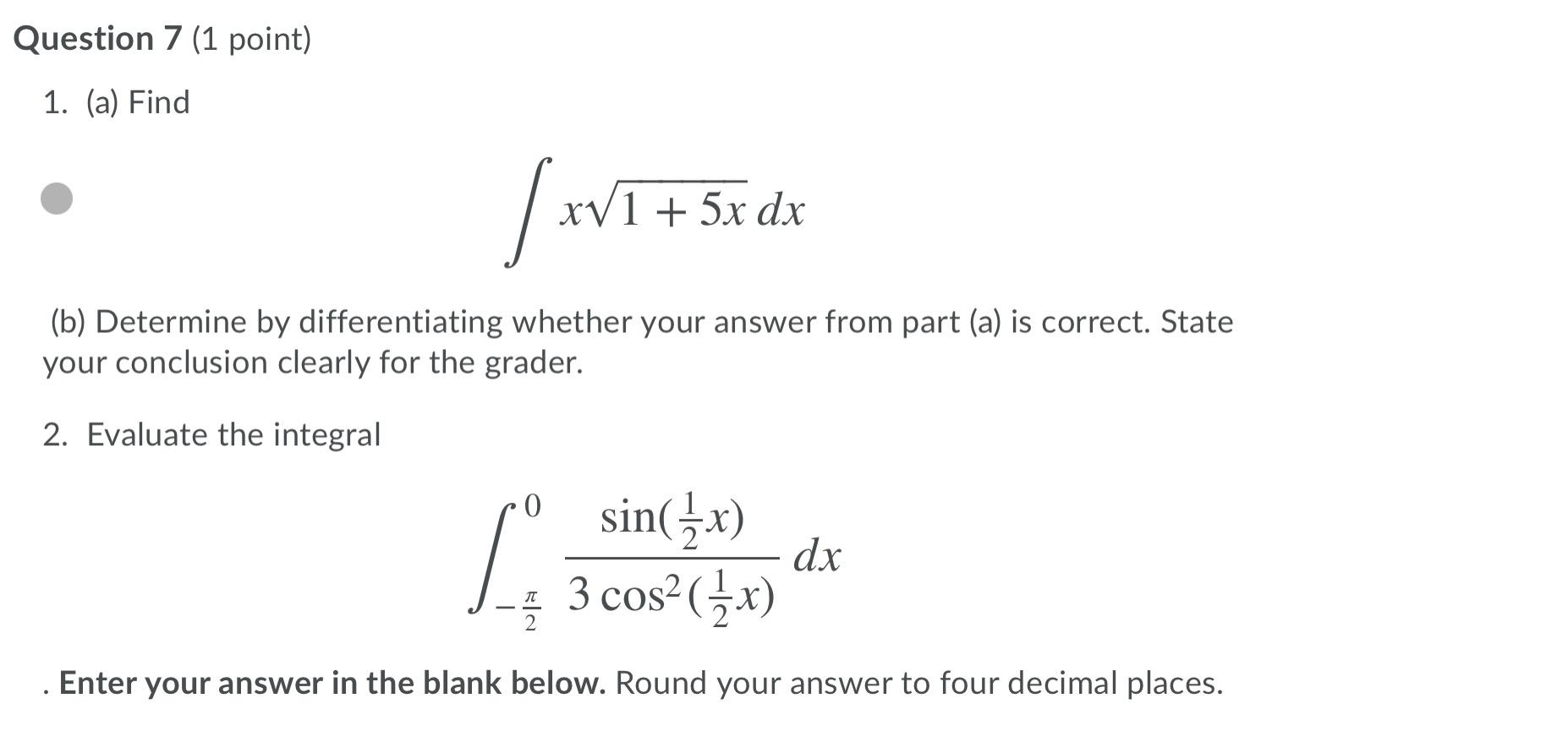 Solved Question 9 (1 point) Consider the function y = f(x) | Chegg.com