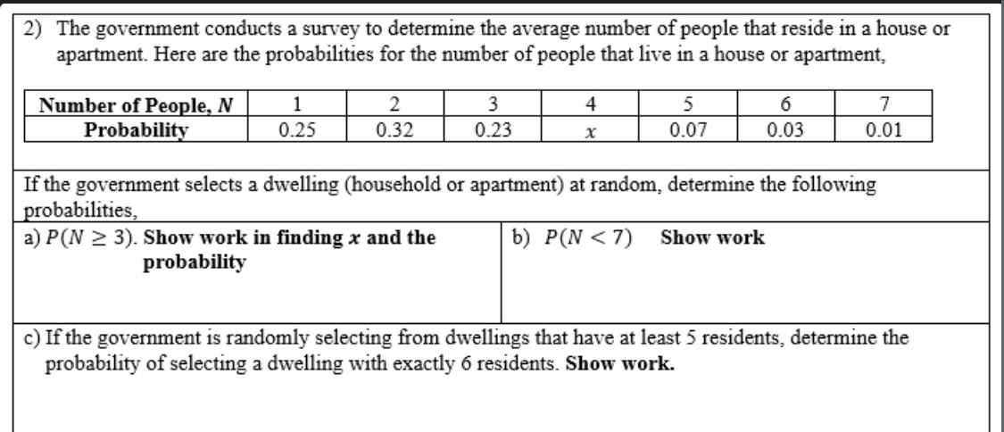 Solved The Government Conducts A Survey To Determine The Chegg Solved The Government Conducts A Survey To Determine The Chegg