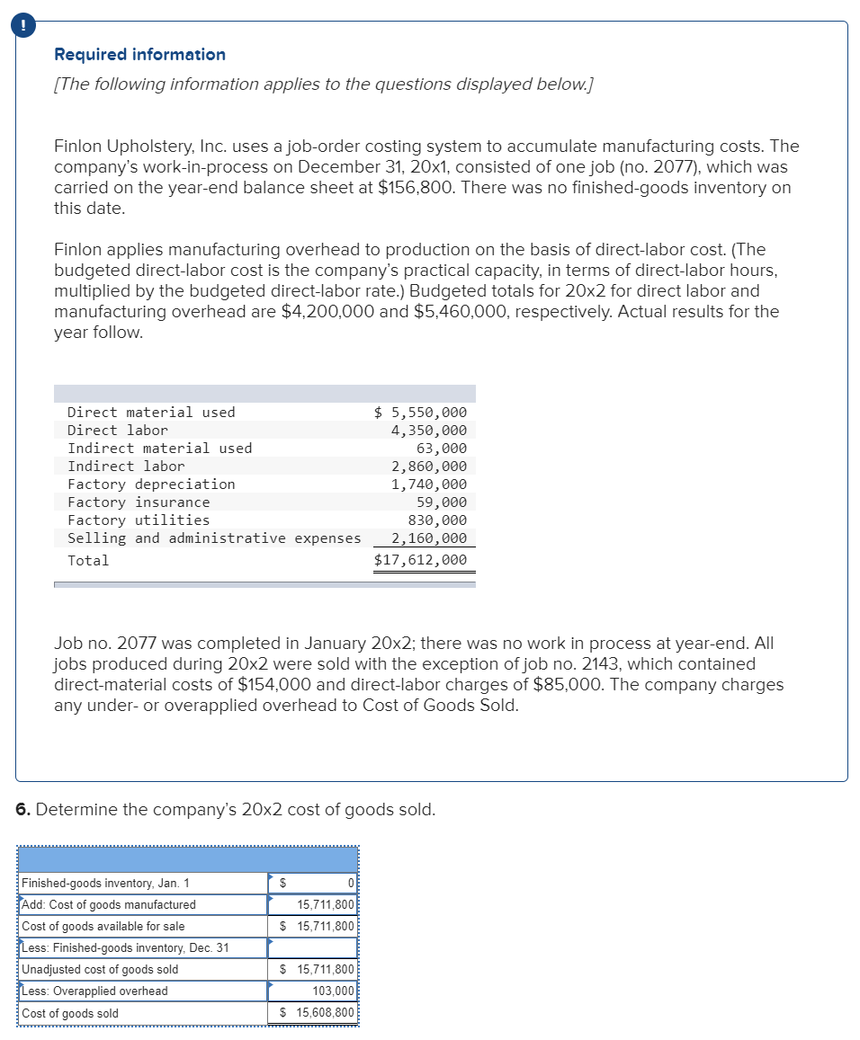 solved-required-information-the-following-information-chegg