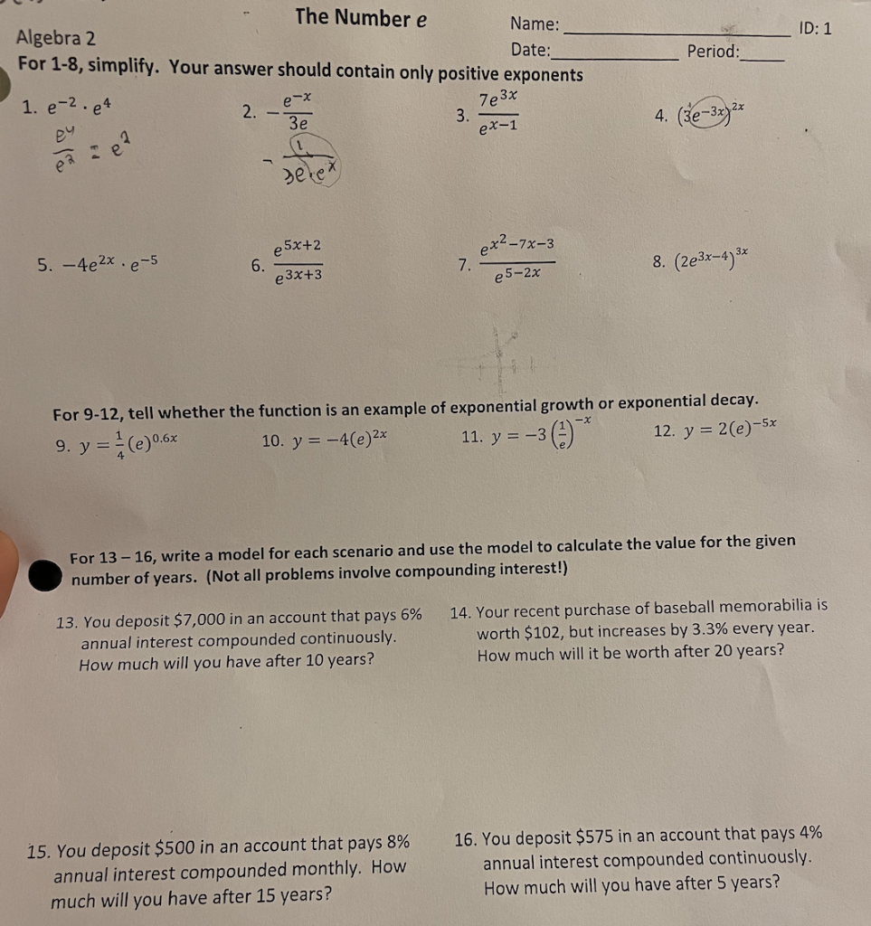 Solved Please Help Me Understand These Problems. How Do I | Chegg.com