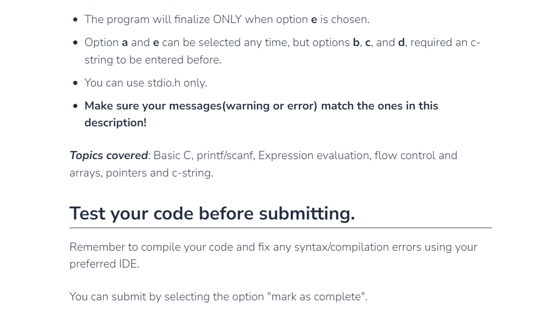 Solved To printf a c string, we use the conversion code \%s, | Chegg.com