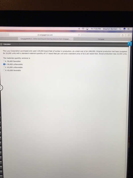 Solved The Lucy Corporation purchased and used 129,000 board