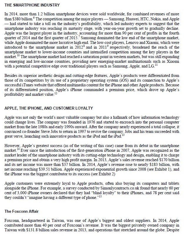 Solved Is it reasonable for Apple to apply different | Chegg.com