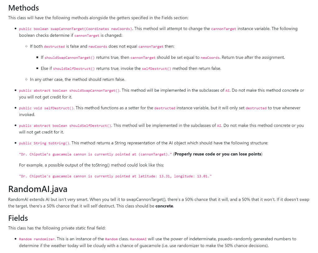 Solved JAVA Help!! Please I really need help with this Java | Chegg.com