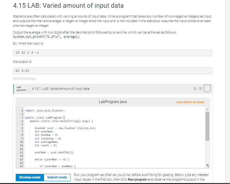 Solved 3.22 LAB: Smallest number Write a program whose | Chegg.com