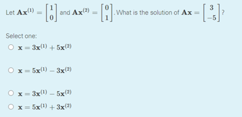 Solved 3 Let Ax 1 1 And Ax 2 1 What Is The Solution Chegg Com