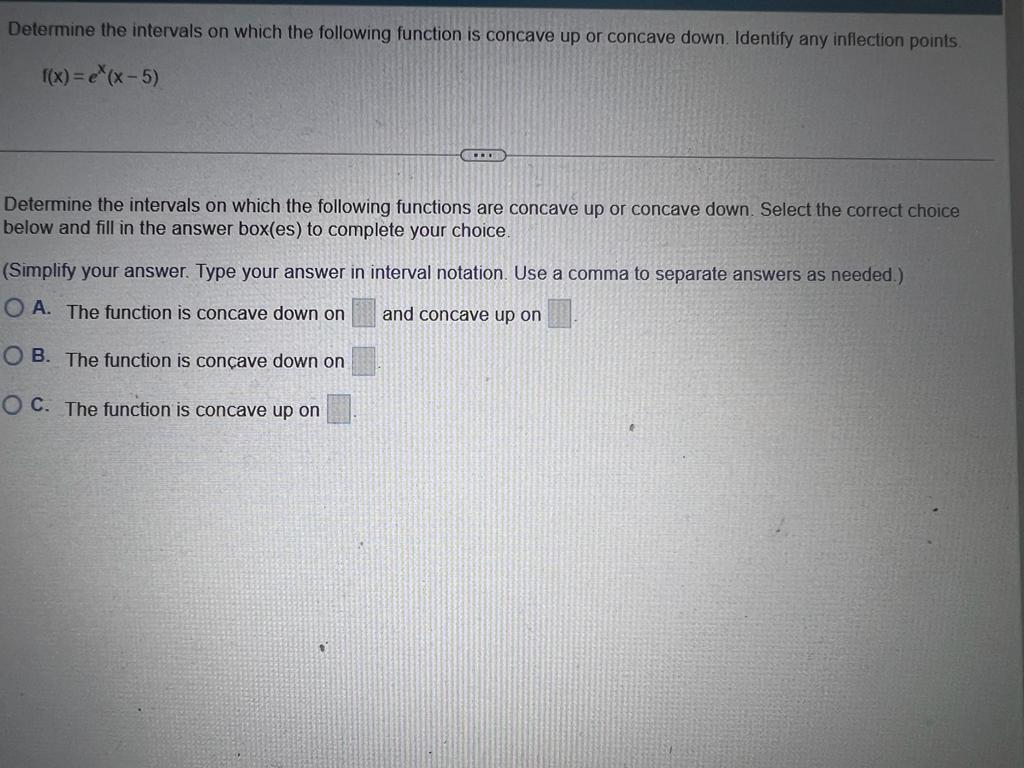 Solved Determine the intervals on which the following | Chegg.com