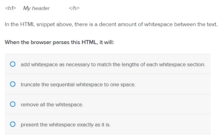 Solved My header In the HTML snippet above, there is a | Chegg.com