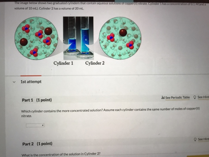 volume of cylinder in ml