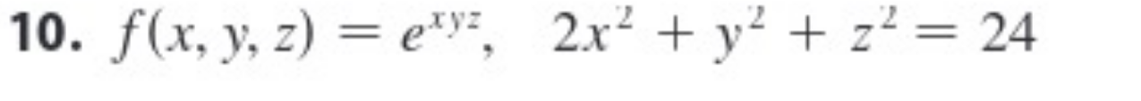 Solved Each of these extreme value problems has a solution | Chegg.com