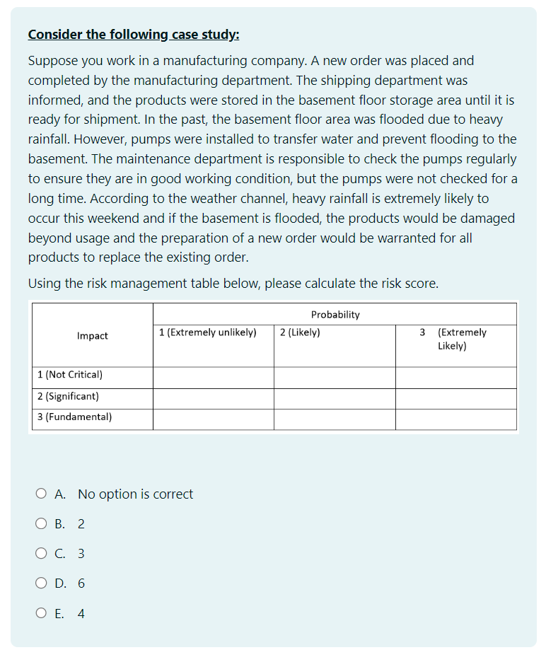 Solved Consider The Following Case Study: Suppose You Work | Chegg.com