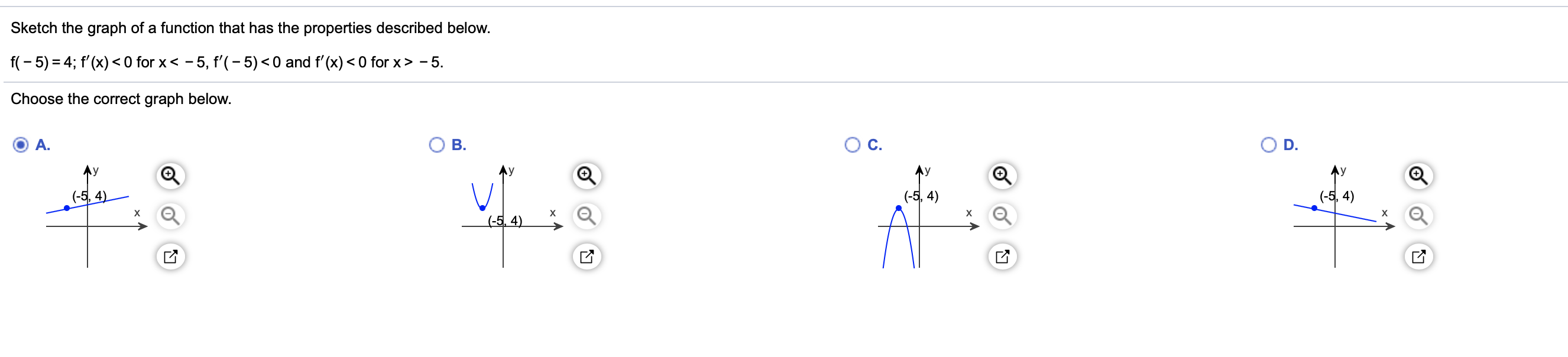 Solved Use the given information to make a good sketch of | Chegg.com