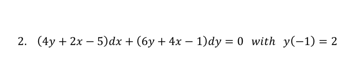 4x 5y 2 6x 7y =- 1