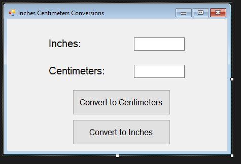 Inches to Centimeters in C# with Examples - Dot Net Tutorials